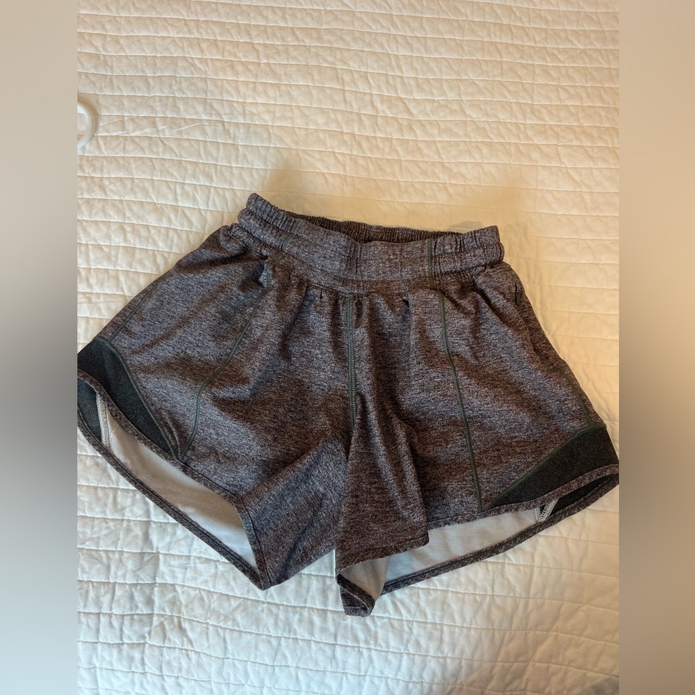 Gray Lululemon shorts
